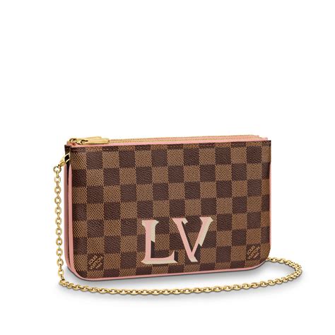 damier pochette louis vuitton|Double Zip Pochette .